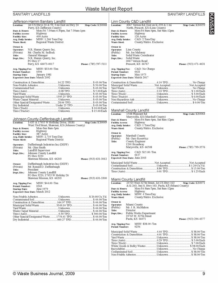 Sample Data Page